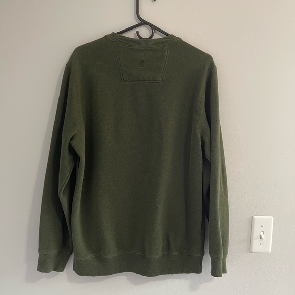 Men’s G.H bass and co sweatshirt green size medium - Picture 4 of 4